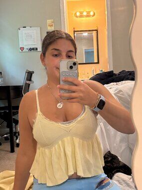 Yellow Zara Tank